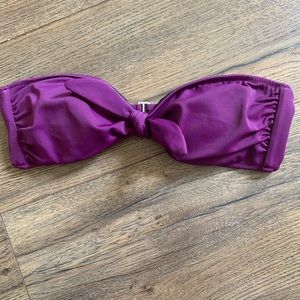 Victoria’s Secret Tie Bandeau Bikini Top